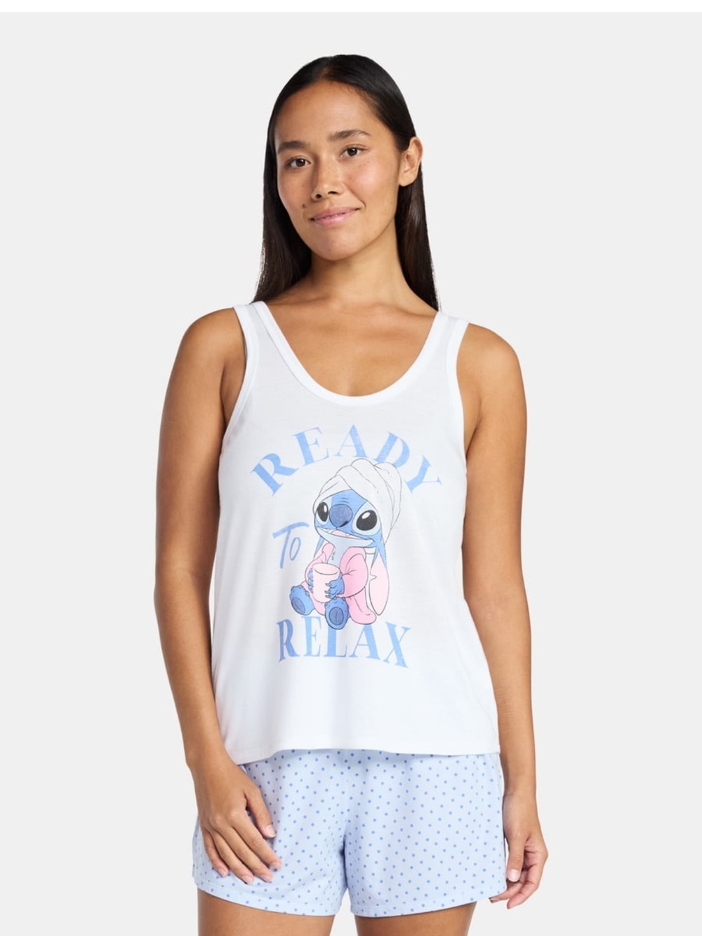 Disney Lilo & Stitch Ready to Relax Pajama Shorts Set XL